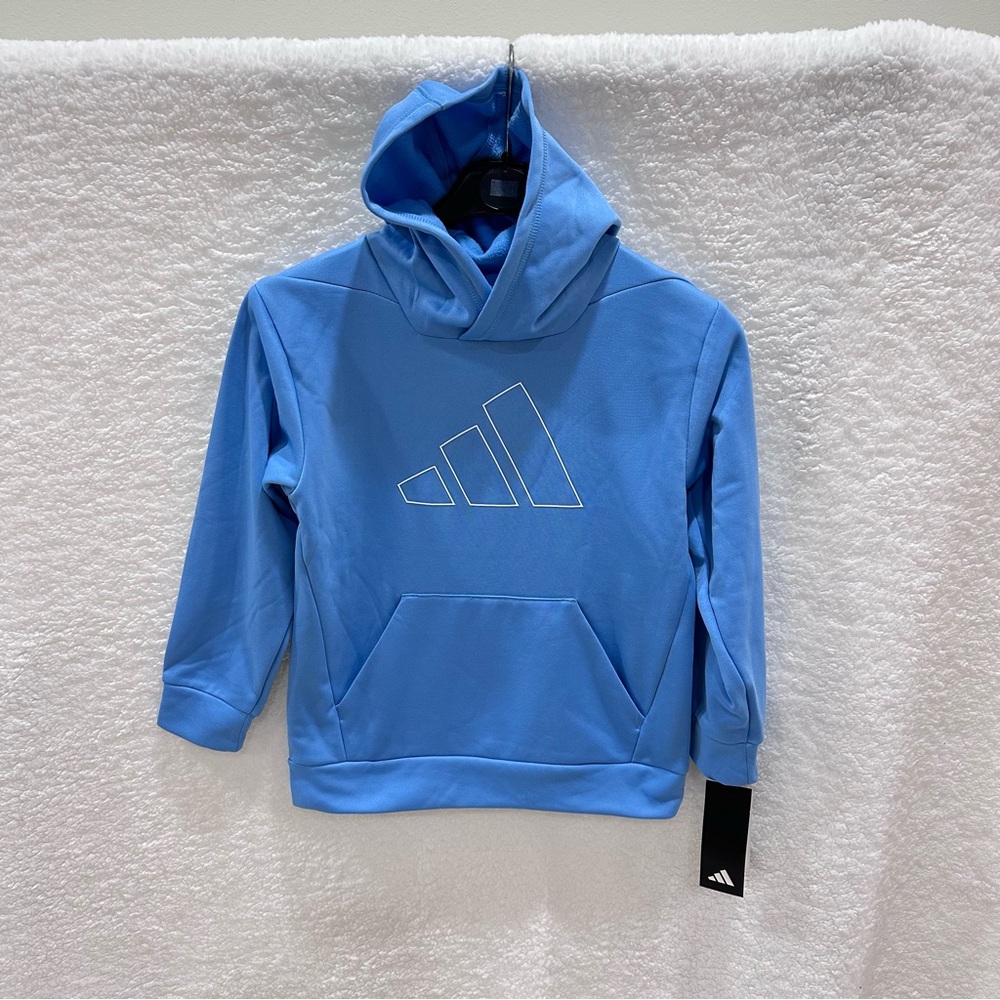 Adidas Kids Sky Blue Hoodie